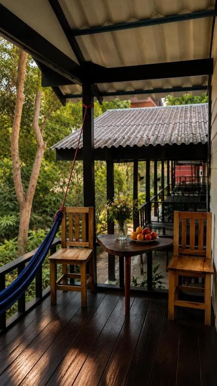 Double Room with Balcony — Secret Place Koh Phangan